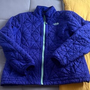 The North Face Purple Quilted Puffer Jacket